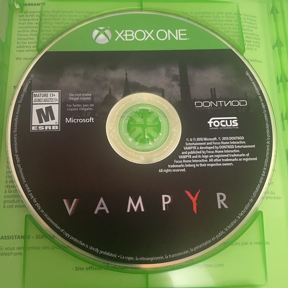 VAMPYR XBOXONE - Picture 5 of 6